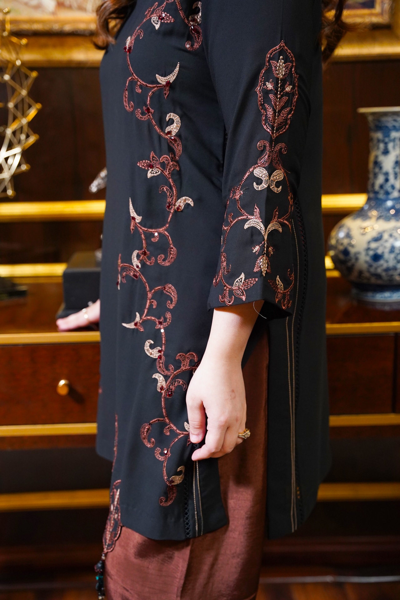 mocha-brown-embroidery-detail-black-georgette.jpg.JPG